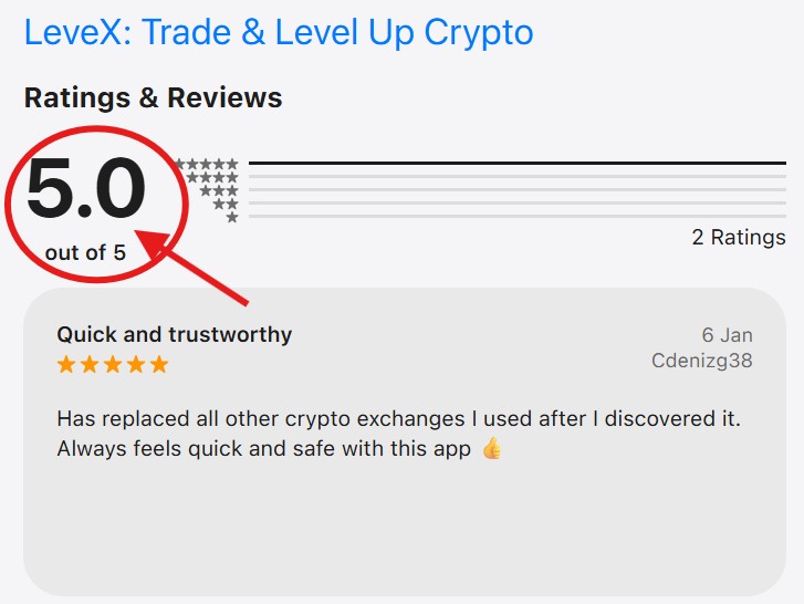 LeveX App Store Reviews